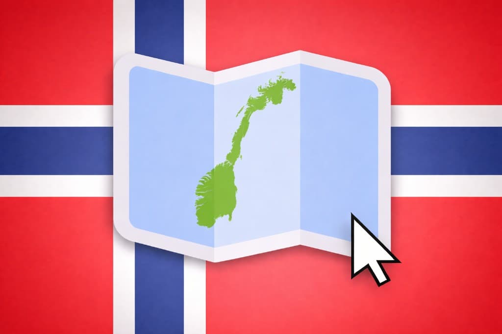 Haz clic en los condados de Noruega