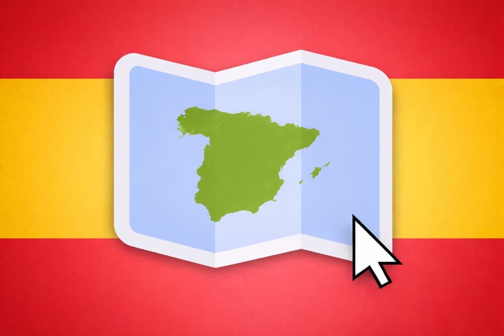 Haz clic en las comunidades de España