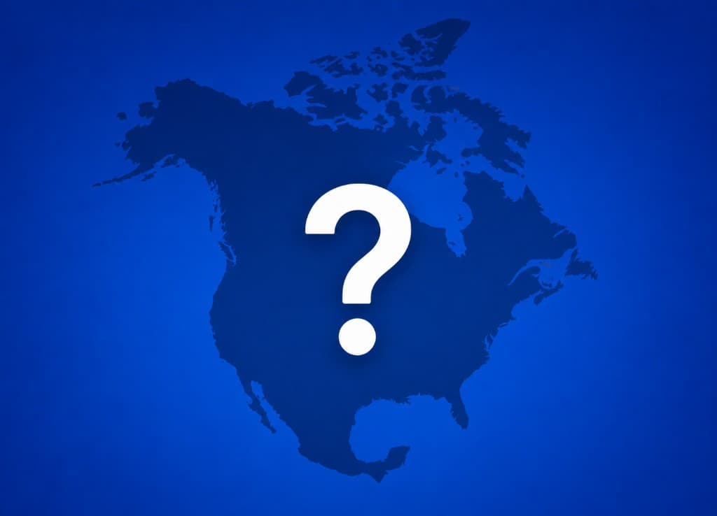 Určete hlavní města Severní Ameriky